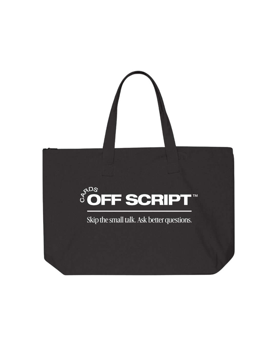 ZIPPERED TOTE