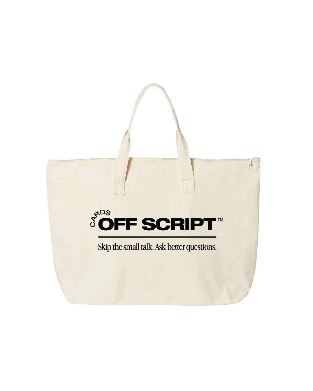 ZIPPERED TOTE
