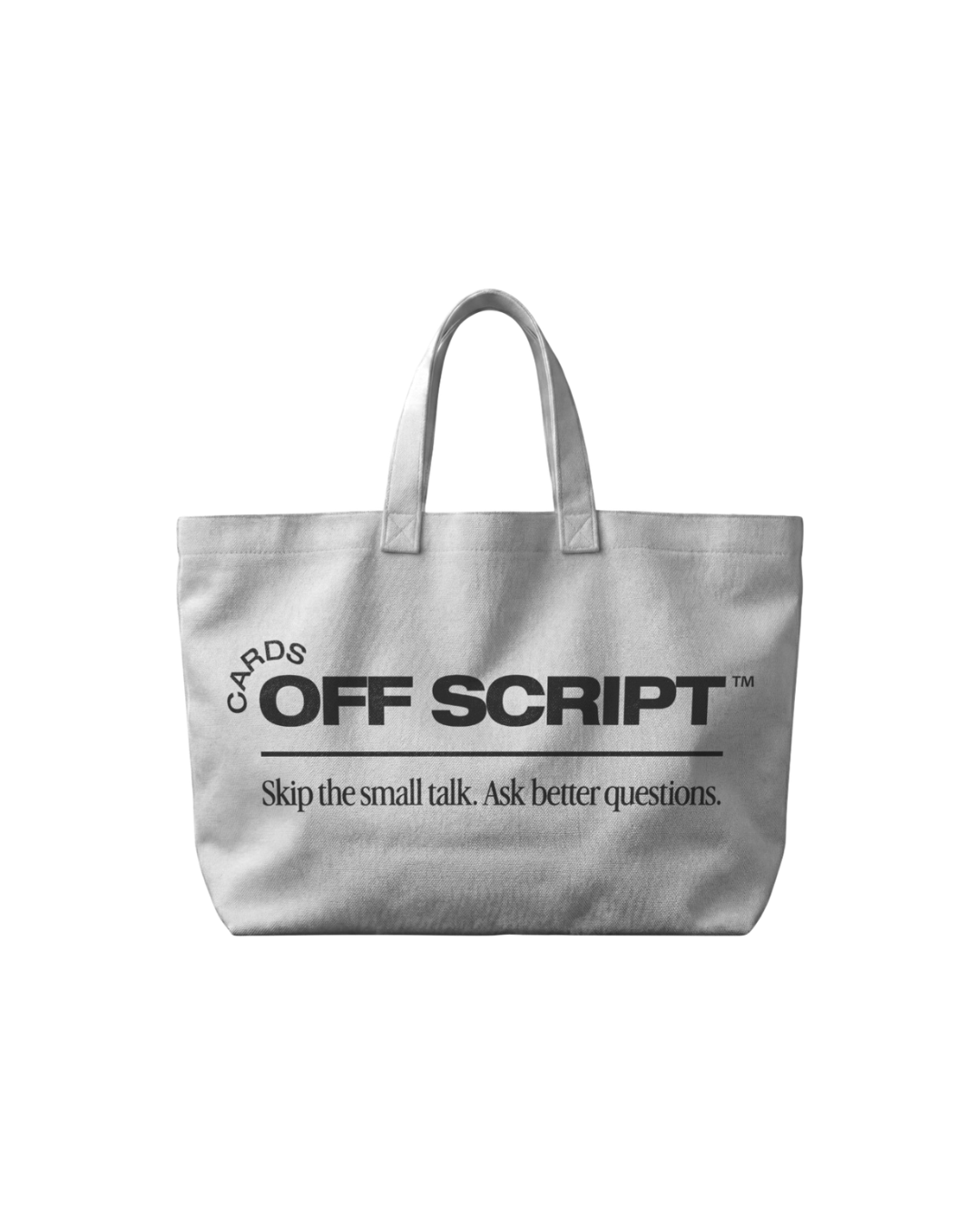 OFF SCRIPT DECK + ZIPPERED TOTE