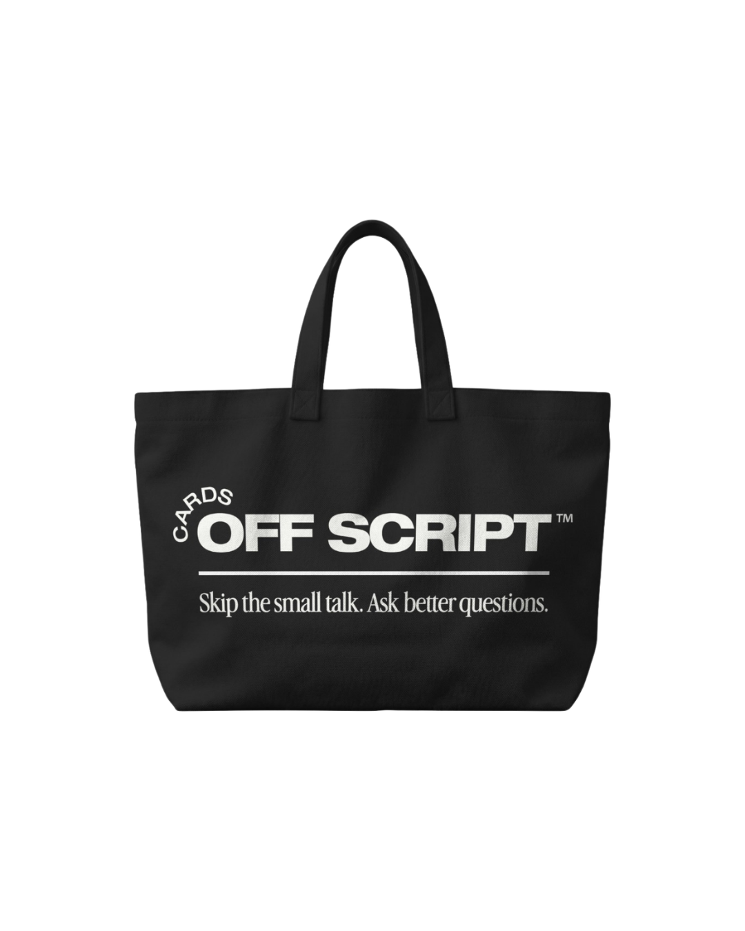 OFF SCRIPT DECK + ZIPPERED TOTE