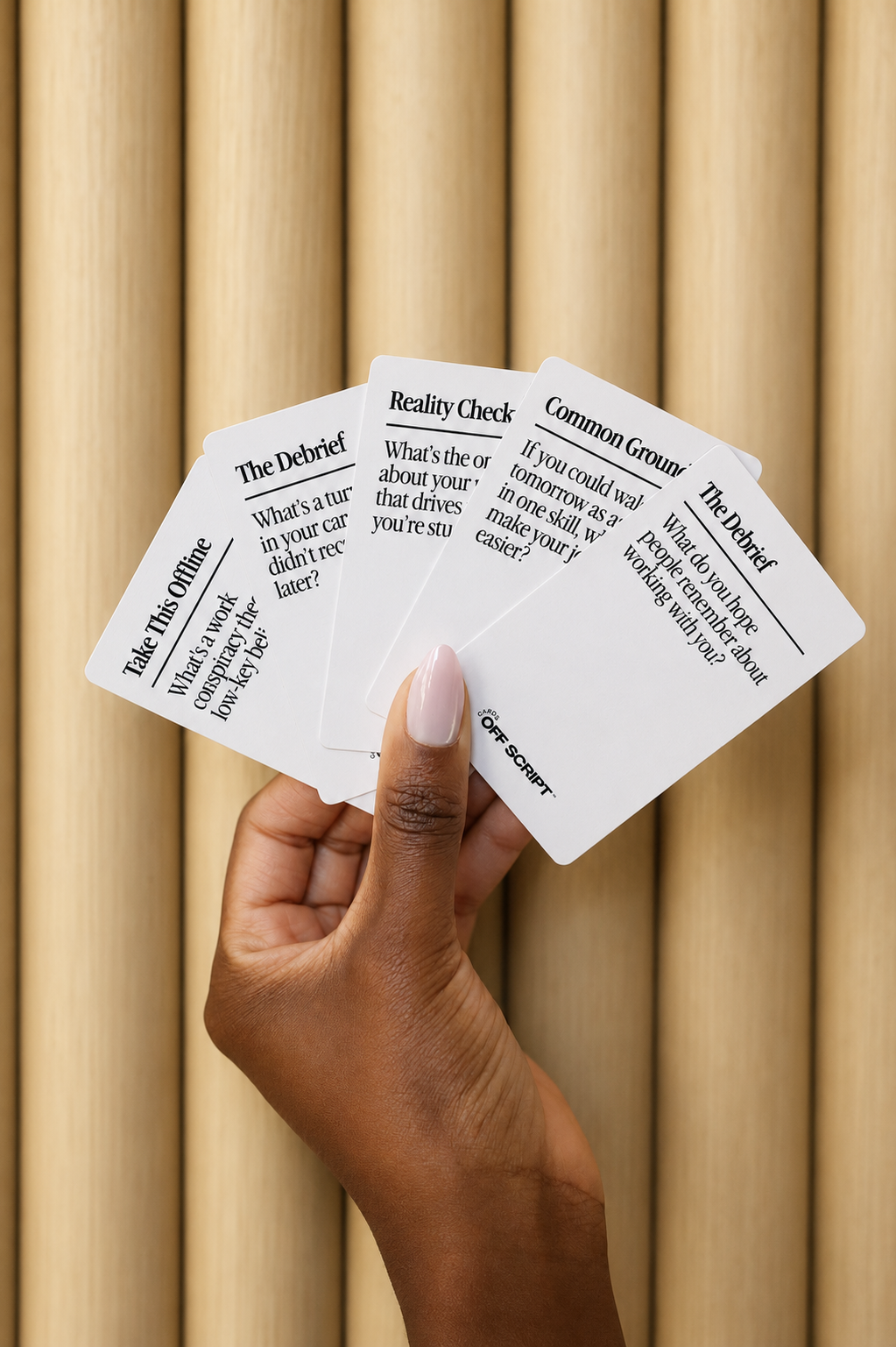 OFF SCRIPT DECK