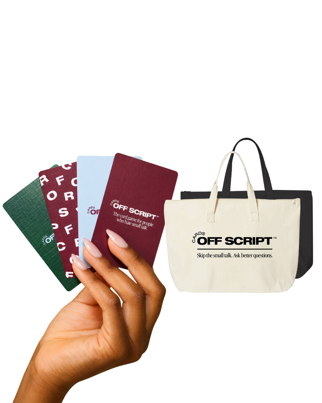 DECK + ZIPPERED TOTE